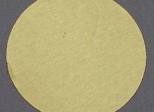 Alukaschiertes Papier, gold-matt