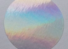Papier mit holografischen Schimmer