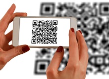 Barcode, QR-Code mit Wechseldaten