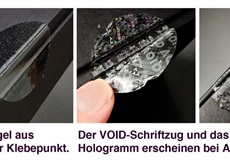 transparentes hologramm
